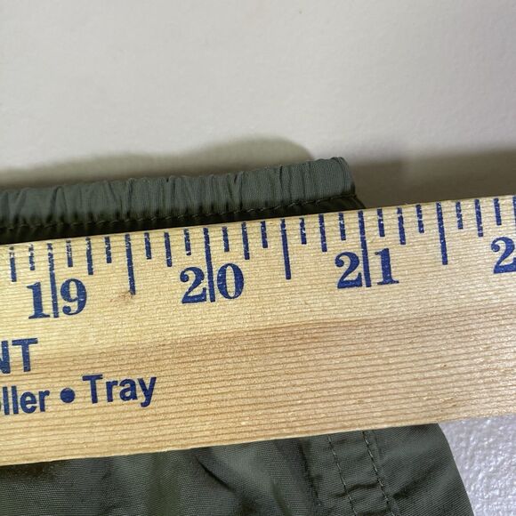 Eddie Bauer EBTEK Outdoor Hiking Shorts Buckle Waist Nylon Utility Green Men XXL - Picture 10 of 16